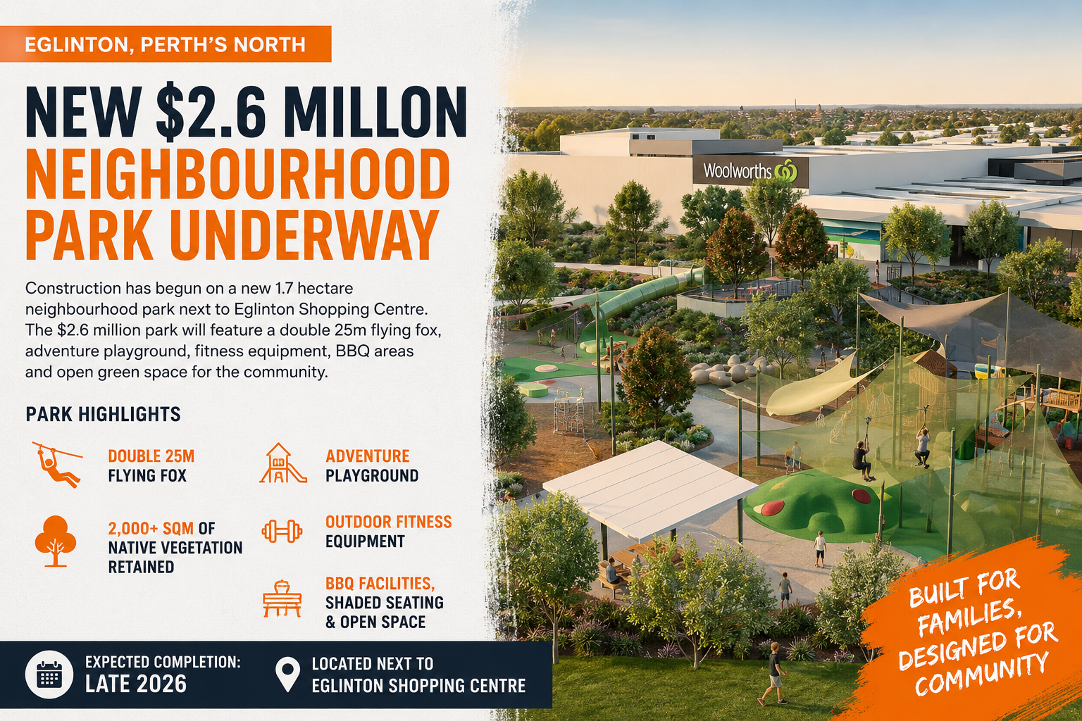 Eglinton’s New $2.6 Million Neighbourhood Park: July 2026