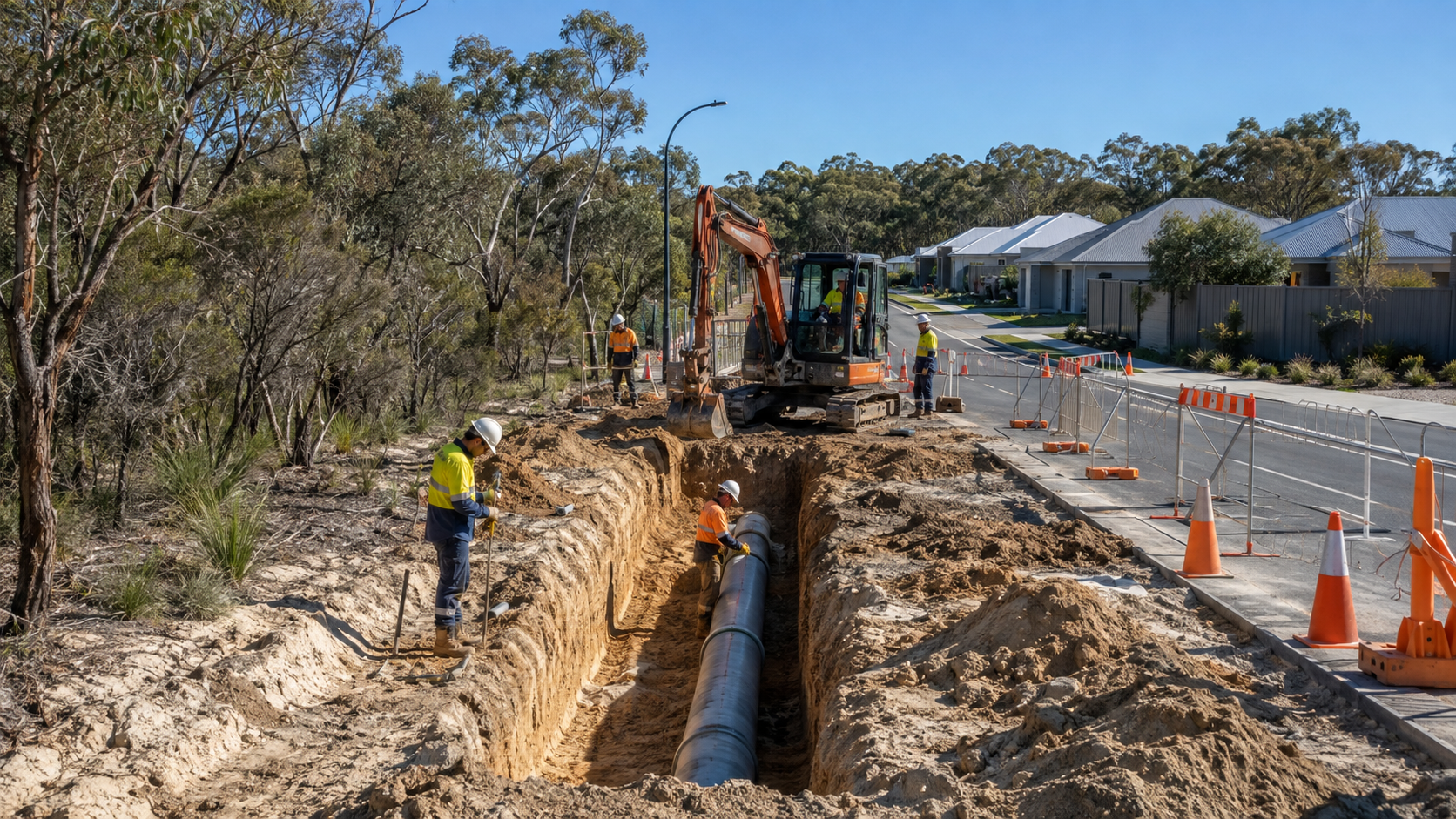 Pipe Works | Property North Real Estate Agents Ashby Wastewater Upgrades Start In August 2026